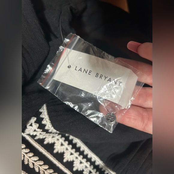 NWT-Lane Bryant Black w/ White stitching- size 14 - Picture 7 of 9